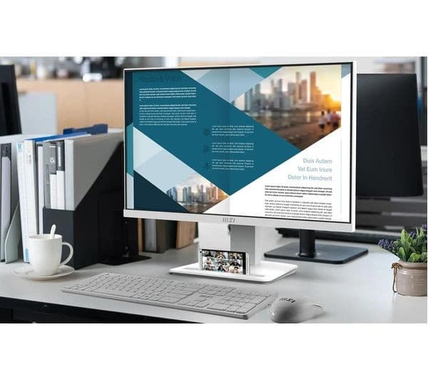 MSI PRO MP2412W Full HD 24" TFT LCD Monitor - Black - Image 4