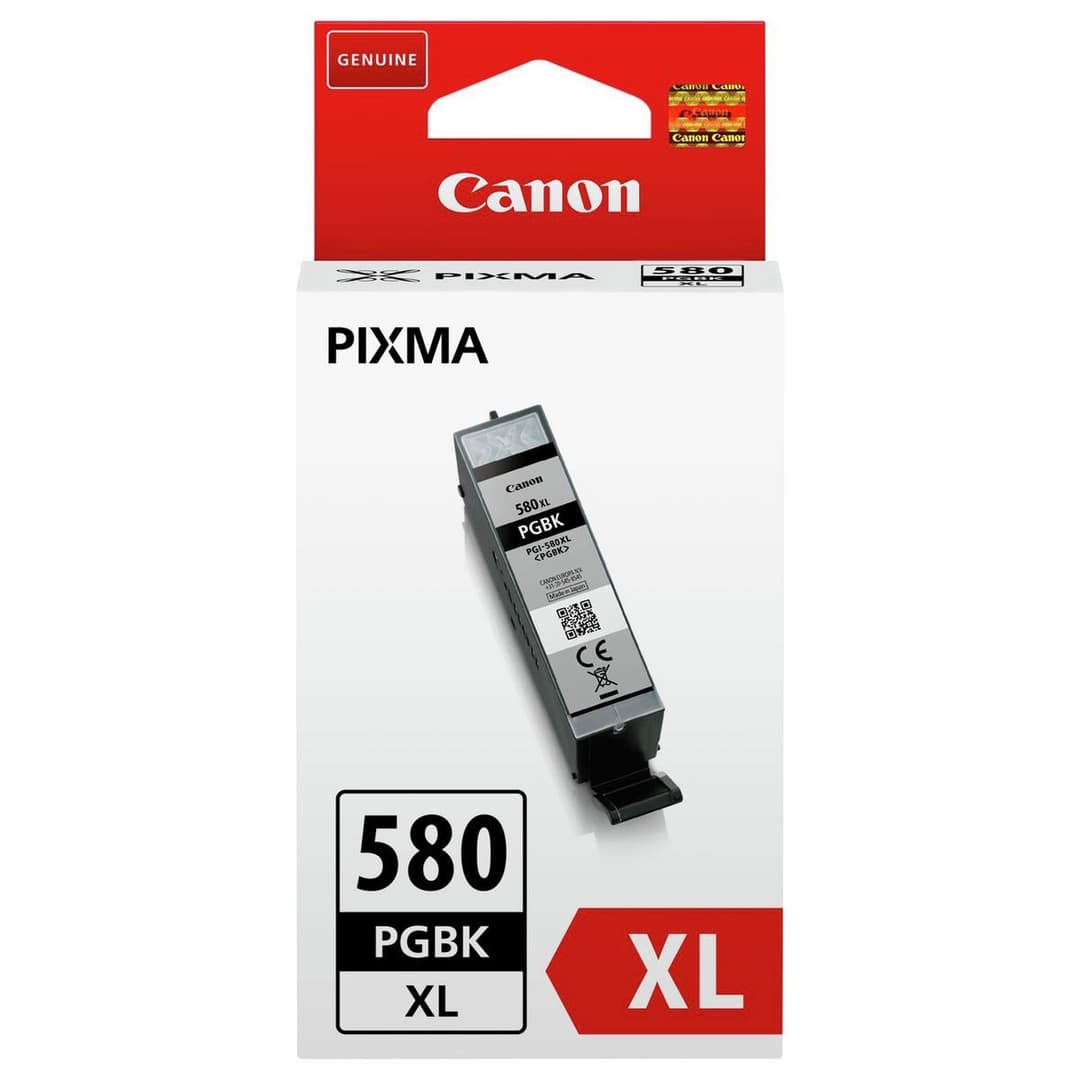 Canon PGI-580 XL High Capacity Ink Cartridge - Black - Image 1