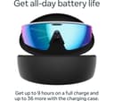 Oakley Meta Vanguard AI Glasses - White with Prizm Sapphire Lenses thumbnail 6