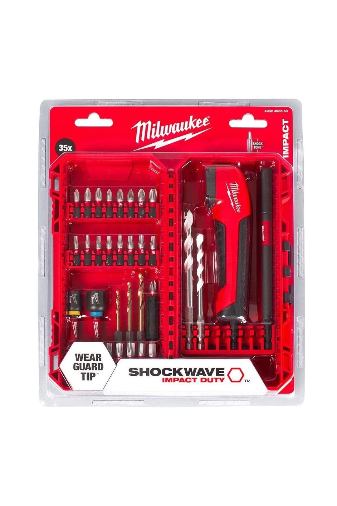 Milwaukee Shockwave 4932493653 Screwdriver Bit Set - Variety Pack - Image 5