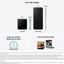 Samsung Galaxy Z Flip5, 512GB Foldable Android, Smartphone - Graphite thumbnail 2