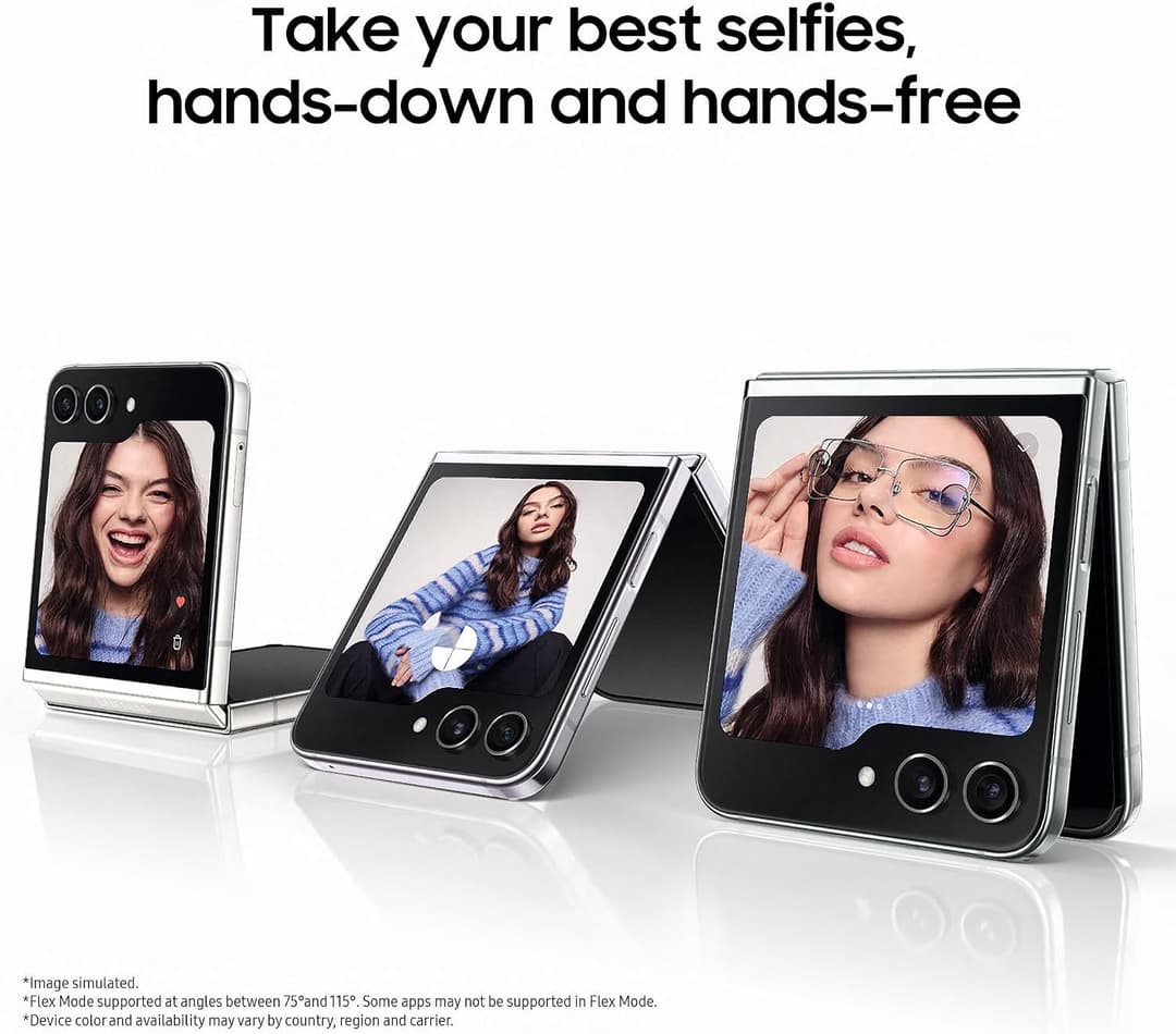 Samsung Galaxy Z Flip5, 512GB Foldable Android, Smartphone - Graphite - Image 4