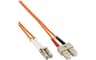 Fiber patch cable LC-SC OM2