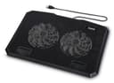Hama Black Metal laptop cooling pad 39.6 cm (15.6") thumbnail 2