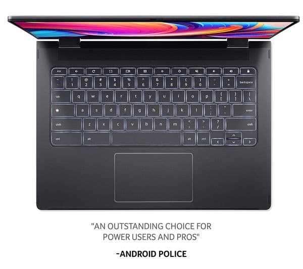 Acer Spin 714 14" 2 in 1 Chromebook - Intel® Core™ i3, 256 GB SSD, Grey - Image 3
