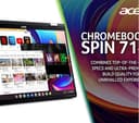 Acer Spin 714 14" 2 in 1 Chromebook - Intel® Core™ i3, 256 GB SSD, Grey thumbnail 4