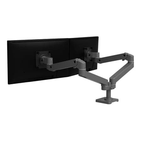 Ergotron Desk Mount for Monitor  LCD Display - Dark Gray (45-686-293) - Image 1
