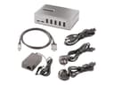 StarTech.com 10-Port USB-C Hub, 8x USB-A + 2x USB-C, Self-Powered w/ 65W Power Supply, USB 3.1 10Gbps Hub w/ BC1.2 Charging, Desktop/Laptop USB Hub with 3ft Locking USB-IF Certified Cable - USB Expansion Hub (10G8A2CS-USB-C-HUB) - hub - 10 ports thumbnail 1