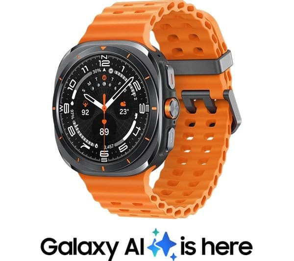SAMSUNG Galaxy Watch Ultra with Bixby - Titanium Grey & Orange, 47 mm - Image 2