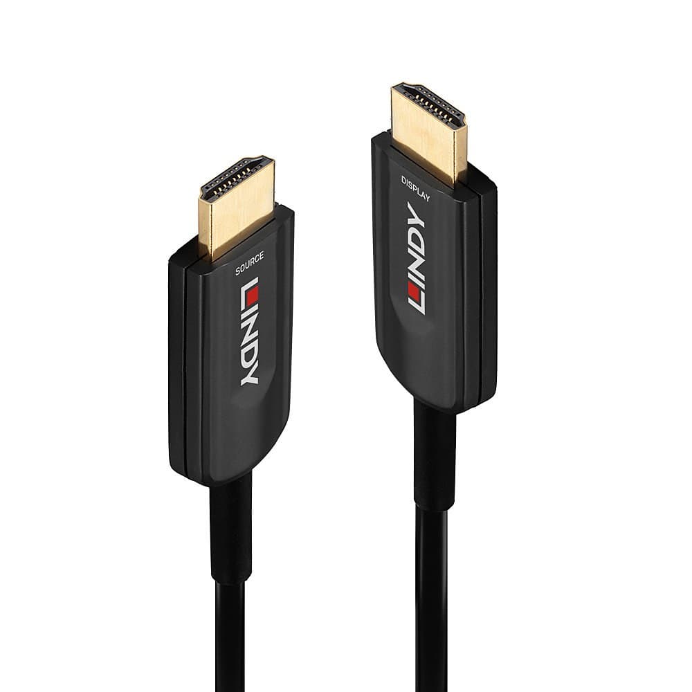 Lindy 15m Fibre Optic Hybrid Ultra High Speed HDMI Cable - Image 1