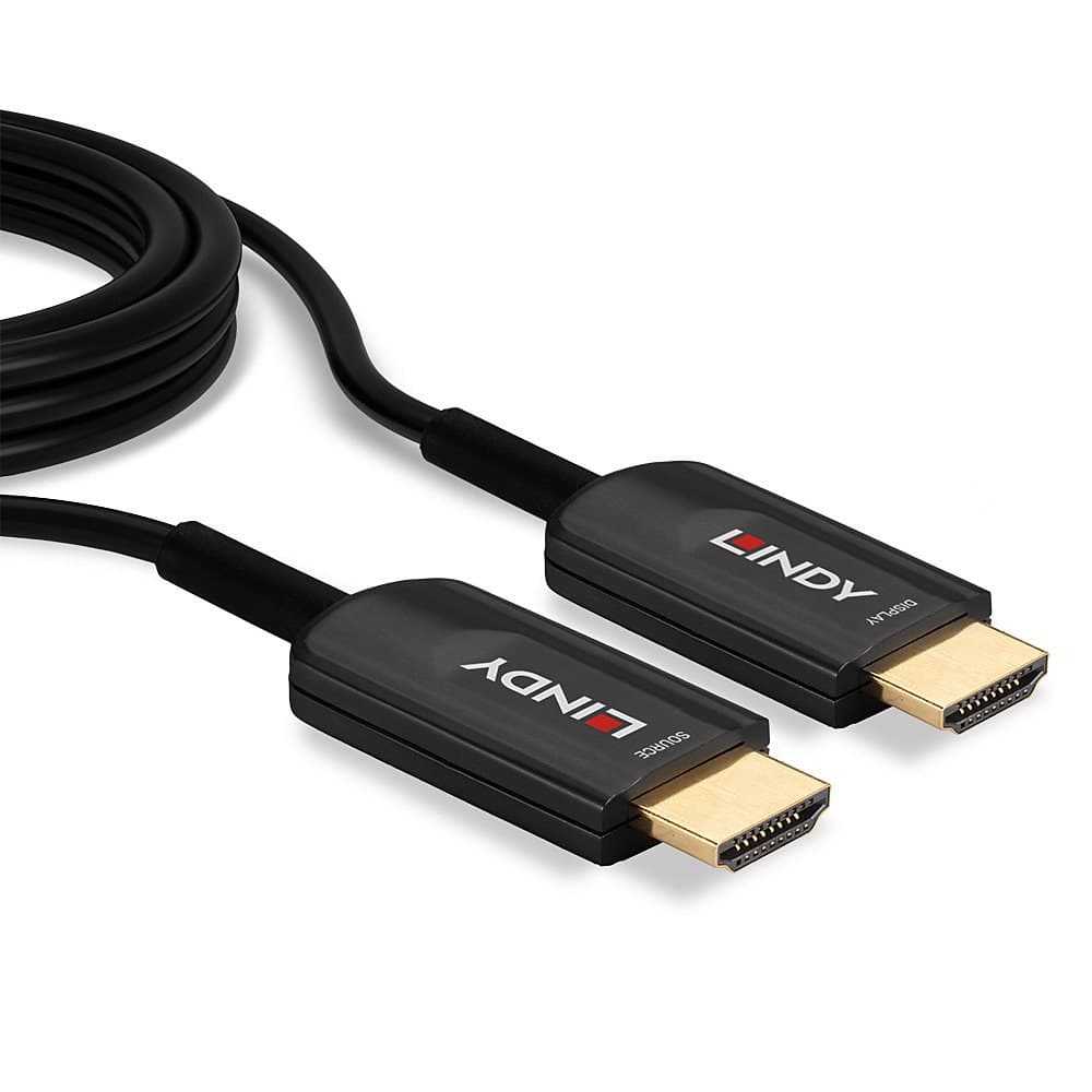 Lindy 15m Fibre Optic Hybrid Ultra High Speed HDMI Cable - Image 3