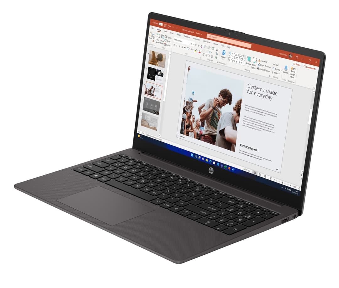 HP 255 G10 AMD Ryzen™ 3 7330U Laptop 39.6 cm (15.6") Full HD 8 GB DDR4-SDRAM 256 GB SSD Wi-Fi 6 (802.11ax) Windows 11 Home Black - Image 4