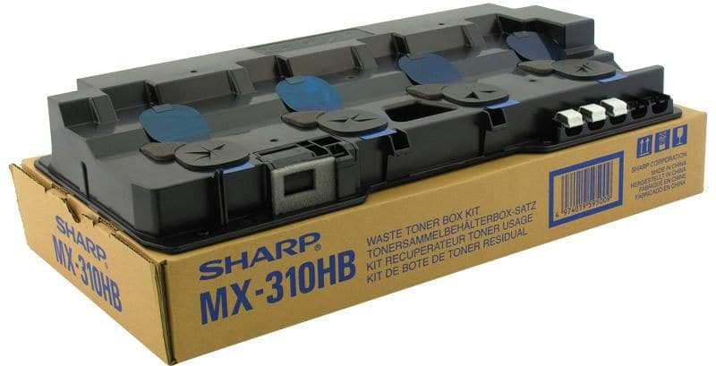 Sharp MX-310HB Waste Toner Box Kit, 50,000 Pages, for MX-4100, MX-4100N, MX-4101N, MX-5000N, MX-5001N, MX-5100N - Image 1