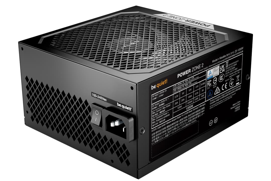be quiet! POWER ZONE 2 | 1200 W power supply unit 20+4 pin ATX ATX Black - Image 3