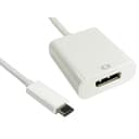 Cable Adaptador USB Tipo C Macho a DisplayPort Hembra, 15 cm thumbnail 1
