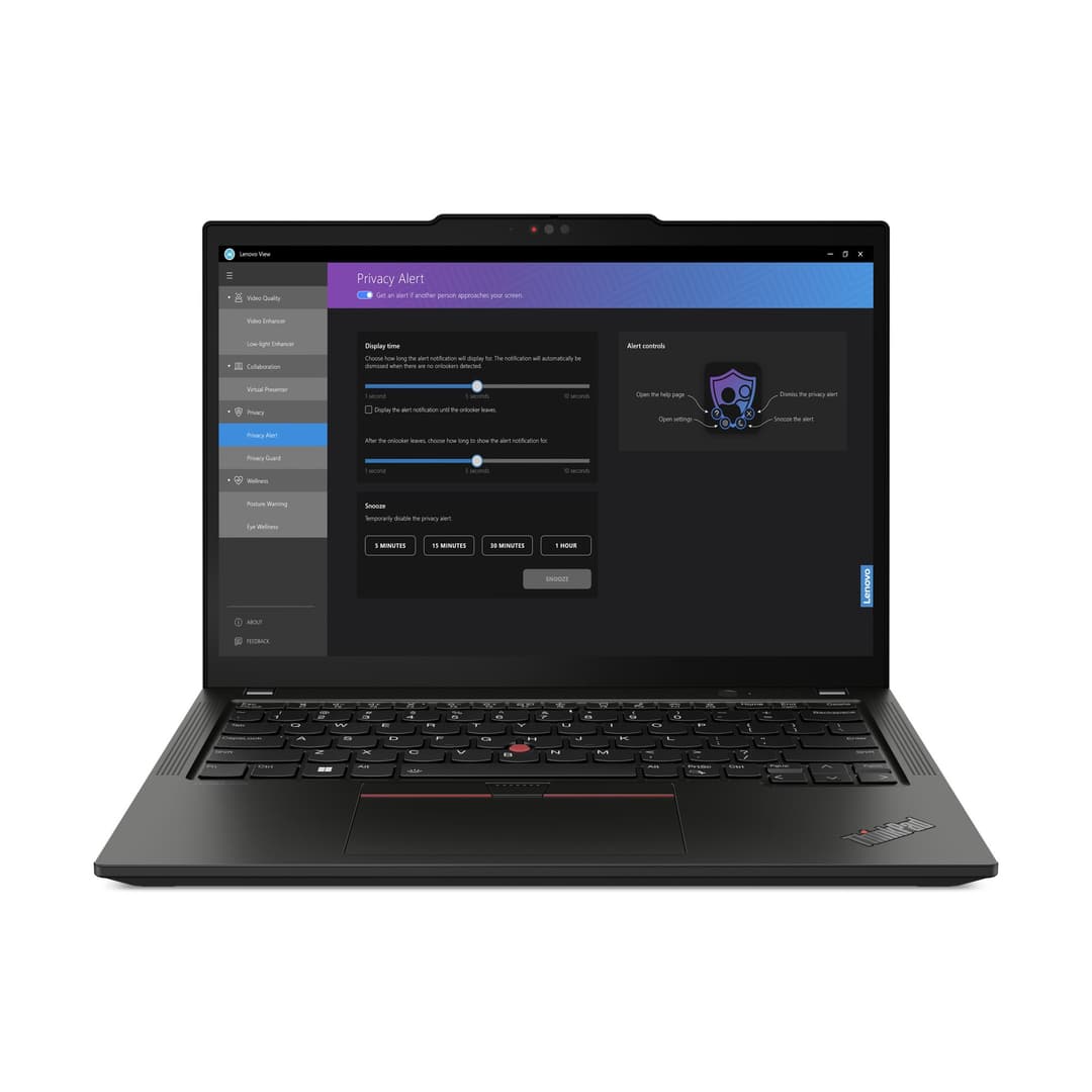Lenovo ThinkPad X13 Gen 4 (AMD) AMD Ryzen™ 7 PRO 7840U Laptop 33.8 cm (13.3") Touchscreen WUXGA 32 GB LPDDR5x-SDRAM 512 GB SSD Wi-Fi 6E (802.11ax) Windows 11 Pro Black UK English - Image 3