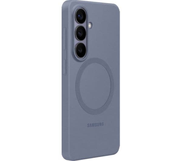 Samsung Galaxy S26 Silicone Magnet Case Blue Violet - Image 1