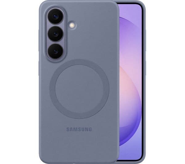 Samsung Galaxy S26 Silicone Magnet Case Blue Violet - Image 5