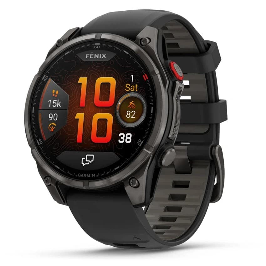 Garmin fēnix 8 Pro AMOLED Sapphire 47mm Smartwatch - Carbon Grey DLC Titanium