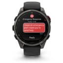 Garmin fēnix 8 Pro AMOLED Sapphire 47mm Smartwatch - Carbon Grey DLC Titanium thumbnail 2