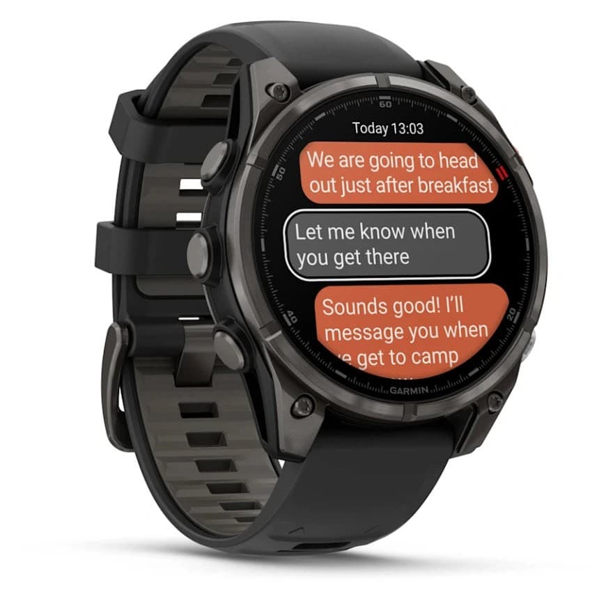 Garmin fēnix 8 Pro AMOLED Sapphire 47mm Smartwatch - Carbon Grey DLC Titanium - Image 3