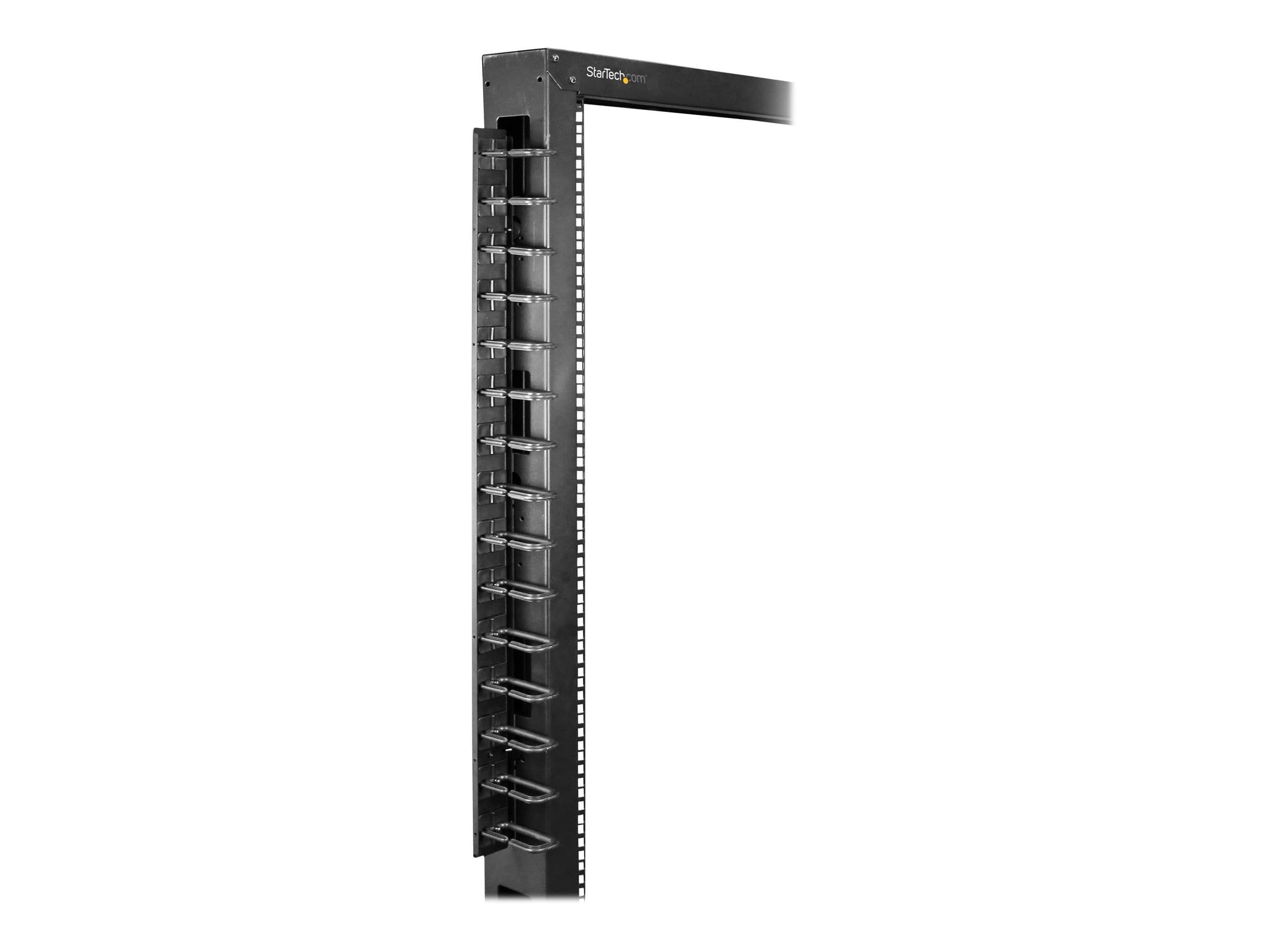 StarTech Vertical Cable Manager 40U Black