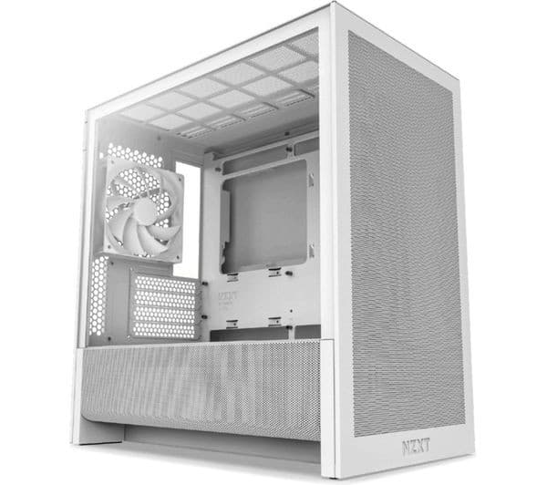 NZXT H3 Flow Mid-Tower PC Case White
