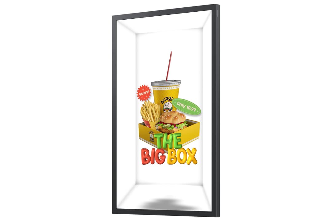 Samsung SM32HX-P Spatial Display Glasses-Free 3D Digital Signage Flat Panel 81.3 cm (32") LCD Wi-Fi 500 cd/m² Full HD Black Tizen 7.0 24/7 - Image 3