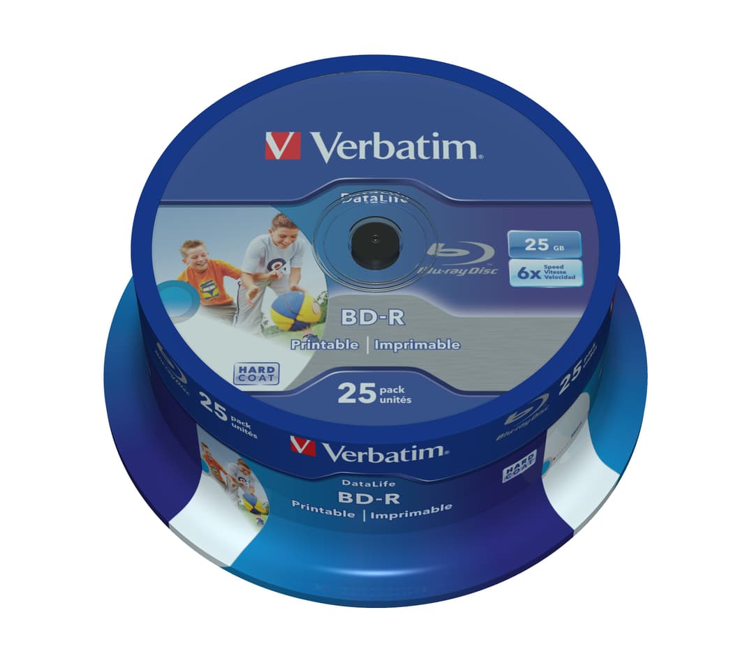 Verbatim 43811 blank Blu-Ray disc BD-R 25 GB 25 pc(s) - Image 2