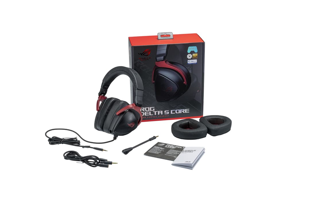 ASUS ROG Delta S Core Wired Gaming Headset, 3.5 mm - Black - Image 1