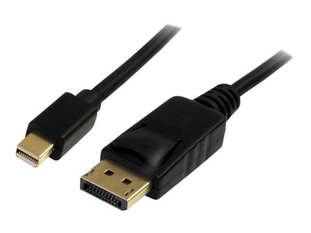 StarTech Mini DisplayPort to DisplayPort Cable M/M - 3m - Black - Image 2