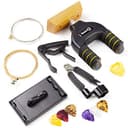 Rockjam Universal Guitar Accessoires Super-kit avec support mural de guitare, cordes de guitare électrique, chaînes de guitare acoustique, tuner à guitare multi-outil, guitare capo, guitare plectrums et support de guitare thumbnail 2