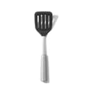 OXO Steel Silicone Flexible Turner - Stainless Steel / Black thumbnail 1