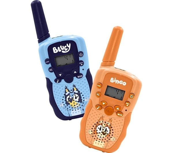 OTL BL1078 Bluey Walkie Talkie Set - Blue & Orange - Image 1
