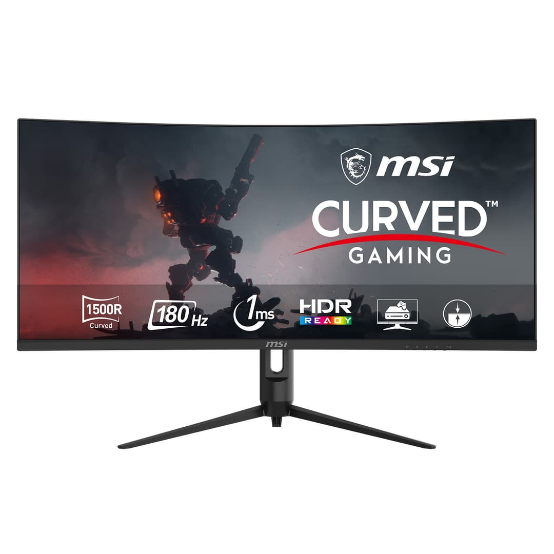 MSI MAG 342CQR E2 34" VA  Ultrawide Quad HD 180 Hz 1 ms Curved Black Gaming Monitor - Image 7