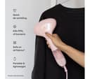 STEAMERY Cirrus 1 Handheld Clothes Steamer - Pink thumbnail 7