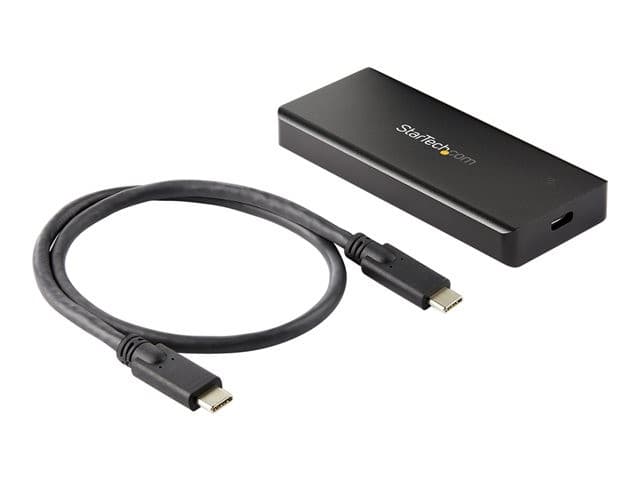 StarTech.com USB-C 10Gbps M.2 NVMe PCIe SSD Enclosure, Rugged Aluminum External M.2 PCIe M-Key Case IP67 Rated, 1GB/s Read/Write, Supports 2230/2242/2260/2280, TB3 Compatible, Mac/PC - 1.6ft USB-C Cable Incl - storage enclosure - M.2 Card - USB 3.2 (Gen 2 - Image 2