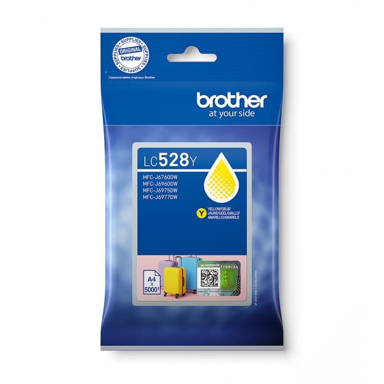 Brother LC528Y Super High Yield Yellow Ink Cartridge