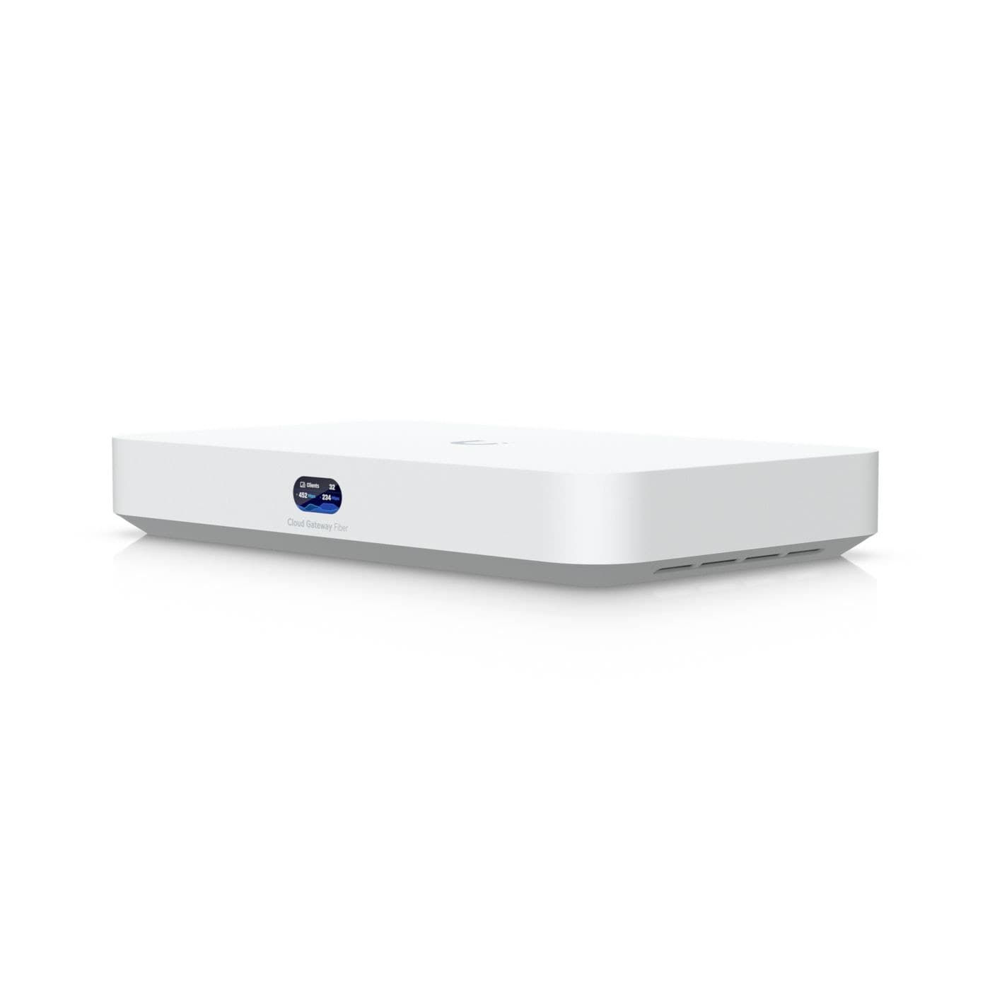 Ubiquiti UniFi Cloud Gateway Fiber (UCG-Fiber) - 10G Desktop Gateway with 30W PoE