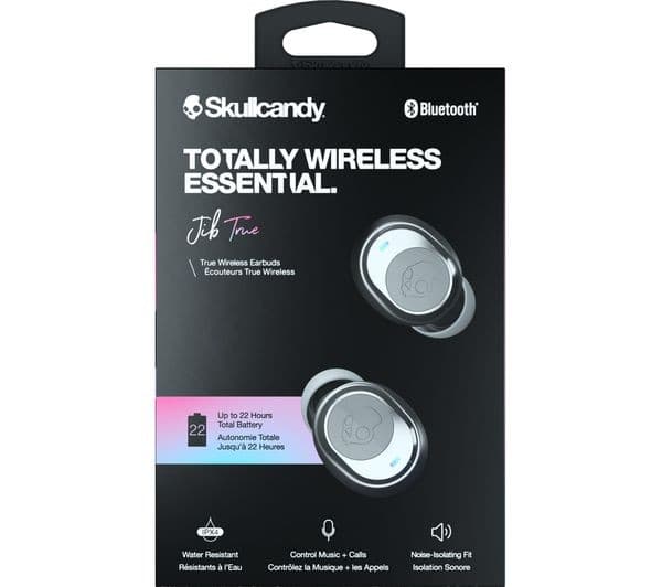 SKULLCANDY Jib True S2JTW-N740 Wireless Bluetooth Earbuds - Black - Image 3