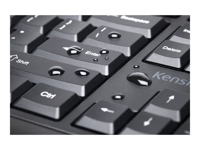 Kensington Pro Fit Low-Profile Wireless Keyboard and Mouse Set K75230UK UK Layout - Black - Image 7
