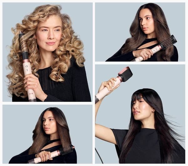 Dyson Airwrap Co-anda2x Multi-Styler & Dryer for Straight + Wavy Hair - Ceramic Pink & Rose Gold - Image 9
