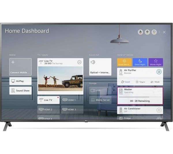 LG 86UN85006LA 86" Smart 4K Ultra HD HDR LED TV with Google Assistant & Amazon Alexa - Image 5