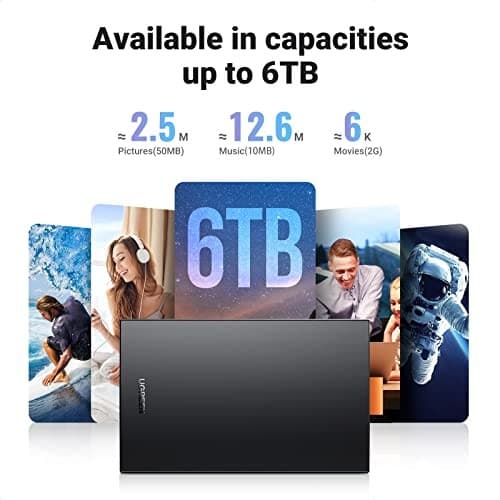 UGREEN 2.5" USB-C 3.1 Hard Drive Enclosure – UASP, 6Gbps, Driver-Free, Up to 10TB - Image 10