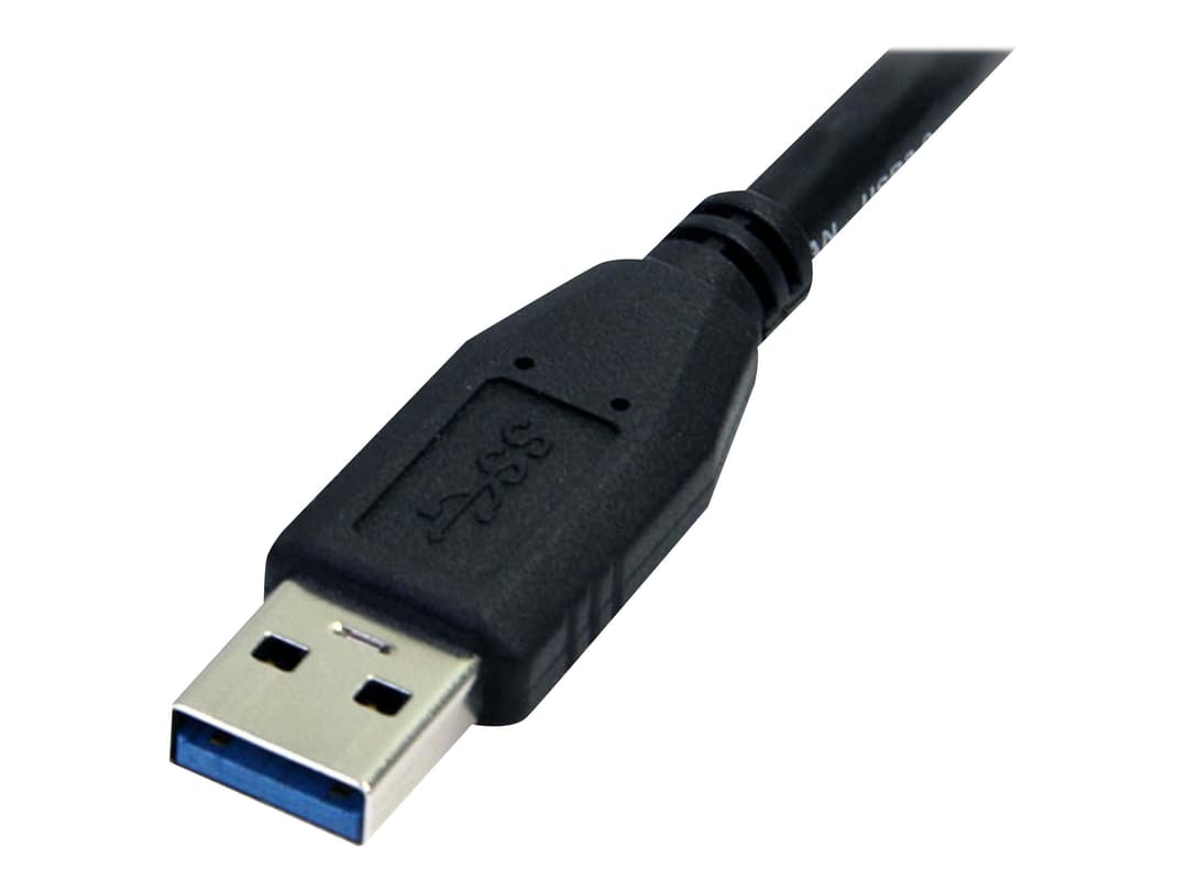 StarTech USB 3.0 Micro-B Cable 0.5m Black - Image 1