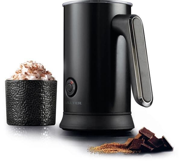 SALTER The Chocolatier EK5134F Electric Milk Frother & Hot Chocolate Maker - Black - Image 1