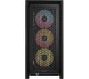 Corsair FRAME 4000D RS ARGB ATX Mid-Tower PC Case, 3x RS120 ARGB Fans, Tempered Glass - Black thumbnail 3