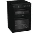 INDESIT IDE6VMB 60 cm Electric Ceramic Cooker - Black thumbnail 1