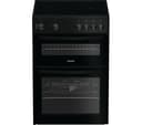 INDESIT IDE6VMB 60 cm Electric Ceramic Cooker - Black thumbnail 4