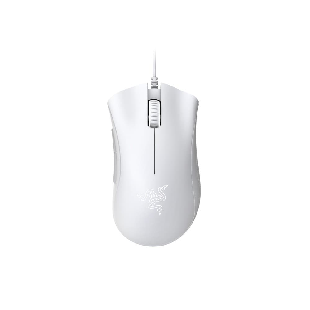 Razer DeathAdder Essential Wired USB Optical Gaming Mouse - White - Image 1